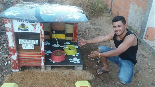 1 young man builds restaurant to help street dogs